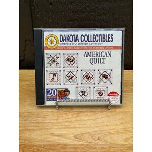 Dakota Collectibles American Quilt Embroidery Design Collection CD-ROM 20 Design